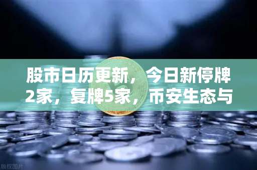 股市日历更新，今日新停牌2家，复牌5家，币安生态与投资策略深度解析