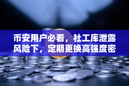 币安用户必看，社工库泄露风险下，定期更换高强度密码的终极指南