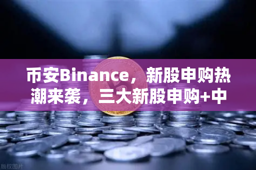 币安Binance,新股申购热潮来袭,三大新股申购+中签缴款+上市动态全解析-第1张图片-币安Binance 币安Binance,新股申购热潮来袭,三大新股申购+中签缴款+上市动态全解析-第1张图片-币安Binance