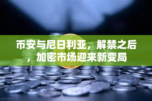 币安与尼日利亚，解禁之后，加密市场迎来新变局