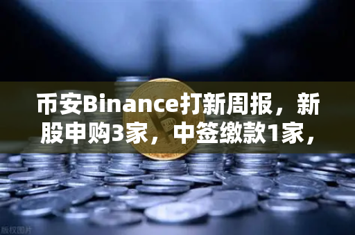 币安Binance打新周报，新股申购3家，中签缴款1家，新股上市1家，机会还是陷阱？