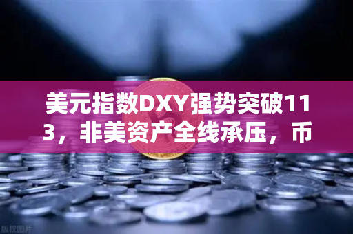 美元指数DXY强势突破113，非美资产全线承压，币安投资者的应对策略