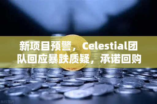 新项目预警,Celestial团队回应暴跌质疑,承诺回购销毁背后,币安生态项目如何破局?-第1张图片-币安Binance 新项目预警,Celestial团队回应暴跌质疑,承诺回购销毁背后,币安生态项目如何破局?-第1张图片-币安Binance