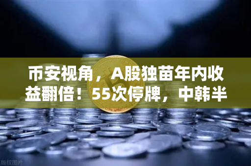 币安视角，A股独苗年内收益翻倍！55次停牌，中韩半导体ETF是机会还是坑？-第1张图片-币安Binance
