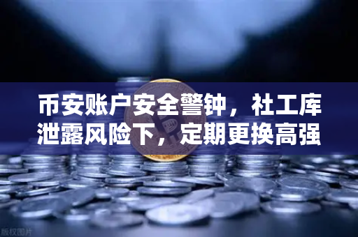币安账户安全警钟，社工库泄露风险下，定期更换高强度密码是保命符