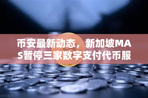 币安最新动态，新加坡MAS暂停三家数字支付代币服务供应商牌照申请，行业监管再升级