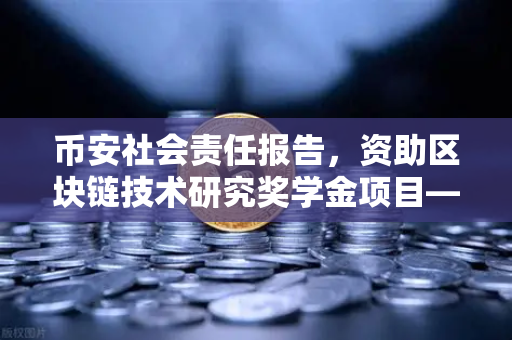 币安社会责任报告，资助区块链技术研究奖学金项目—推动行业创新与人才培养