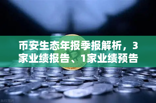 币安生态年报季报解析，3家业绩报告、1家业绩预告与76家分红转增背后的投资逻辑